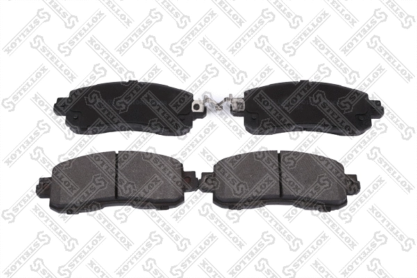 Brake Pad Set, disc brake (000 676B-SX)