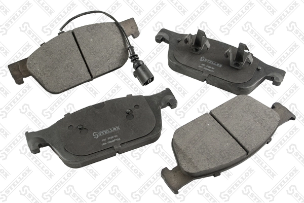 Brake Pad Set, disc brake (000 372B-SX)
