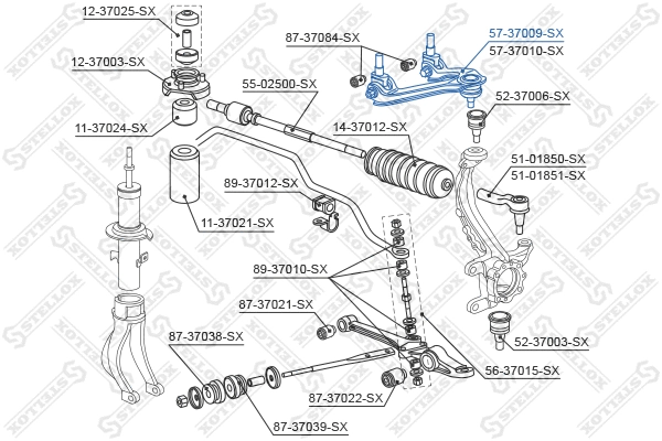 Control/Trailing Arm, wheel suspension