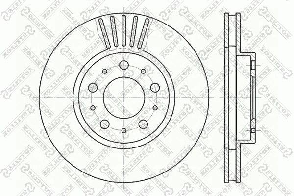 Brake Disc (6020-4832V-SX)
