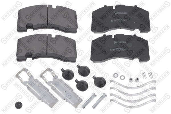 Brake Pad Set, disc brake (85-11430-SX)
