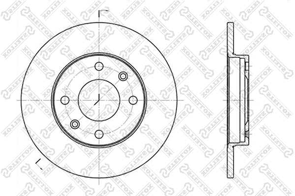 Brake Disc (6020-9910-SX)