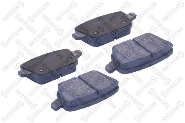 Brake Pad Set, disc brake (000 091B-SX)