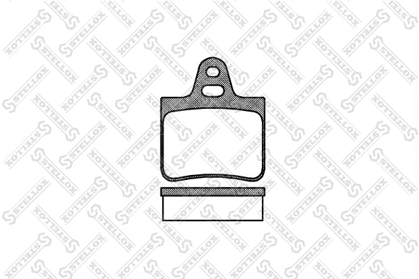 Brake Pad Set, disc brake (113 000-SX)