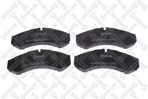 Brake Pad Set, disc brake (662 010-SX)