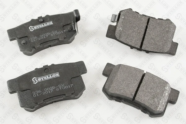 Brake Pad Set, disc brake (336 002B-SX)