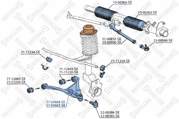 Control/Trailing Arm, wheel suspension