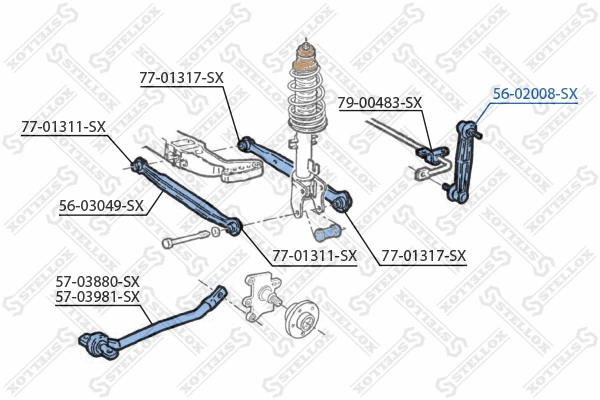 Link/Coupling Rod, stabiliser bar