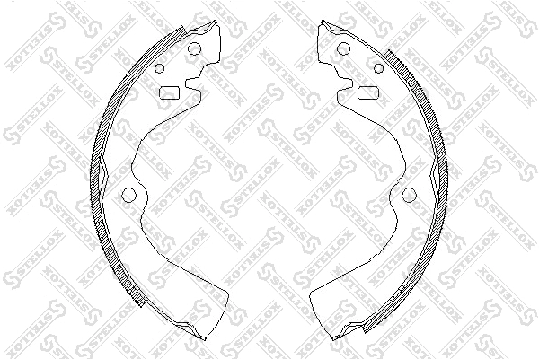 Brake Shoe Set (138 100-SX)