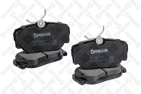 Brake Pad Set, disc brake (588 000B-SX)