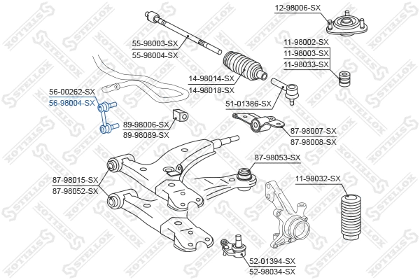 Link/Coupling Rod, stabiliser bar
