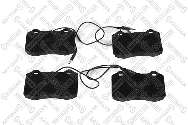 Brake Pad Set, disc brake (445 014B-SX)