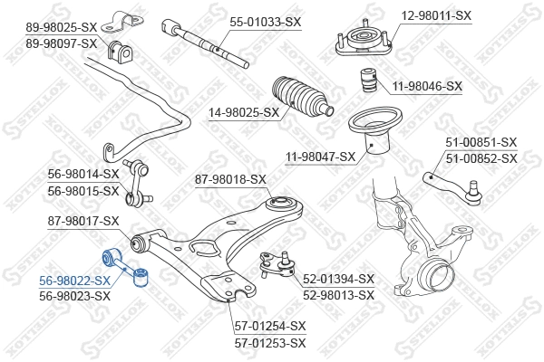 Link/Coupling Rod, stabiliser bar