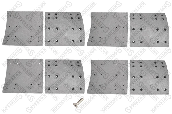 Brake Lining Kit, drum brake (85-01028-SX)