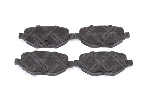 Brake Pad Set, disc brake (000 705B-SX)