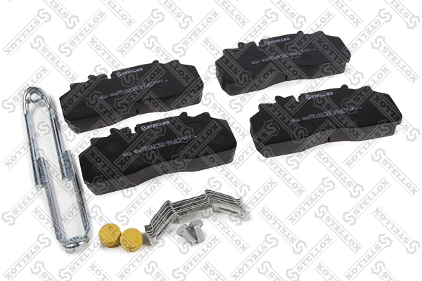 Brake Pad Set, disc brake (85-11424-SX)
