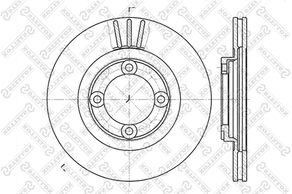 Brake Disc (6020-3219V-SX)