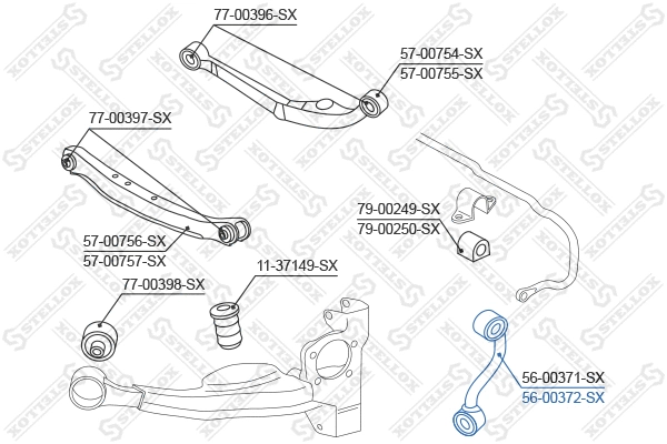 Link/Coupling Rod, stabiliser bar