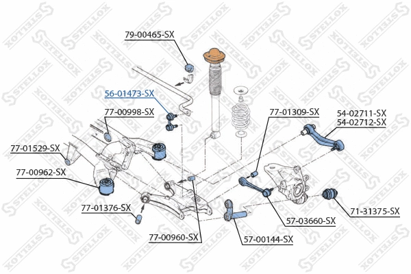 Link/Coupling Rod, stabiliser bar