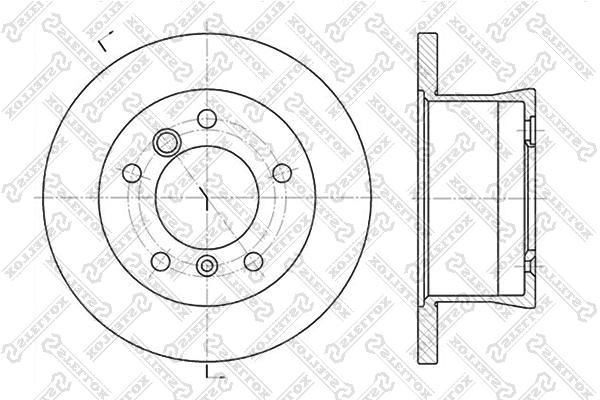 Brake Disc (6020-3336-SX)