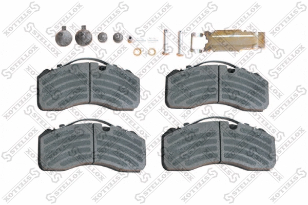 Brake Pad Set, disc brake (85-01419-SX)