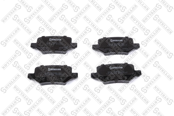 Brake Pad Set, disc brake (829 000B-SX)