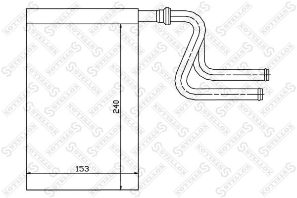 Heat Exchanger, interior heating (10-35024-SX)