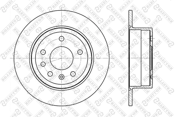 Brake Disc (6020-3610-SX)