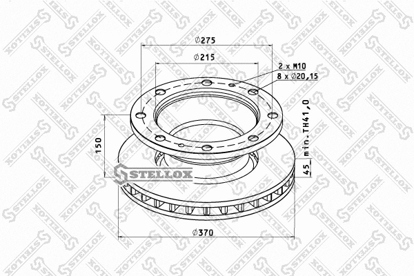 Brake Disc (85-00781-SX)