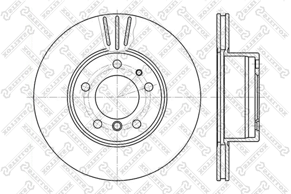 Brake Disc (6020-1519V-SX)