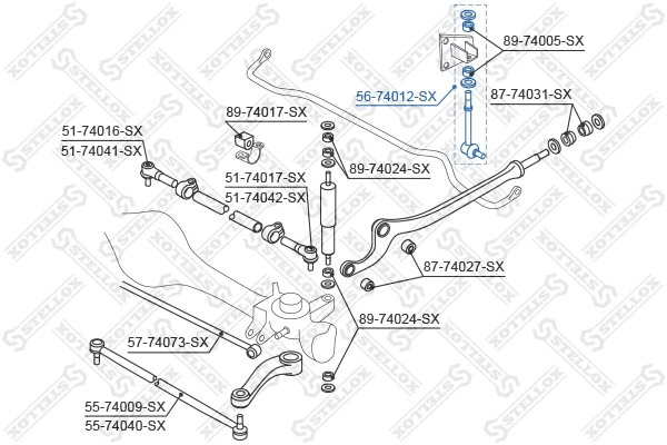 Link/Coupling Rod, stabiliser bar