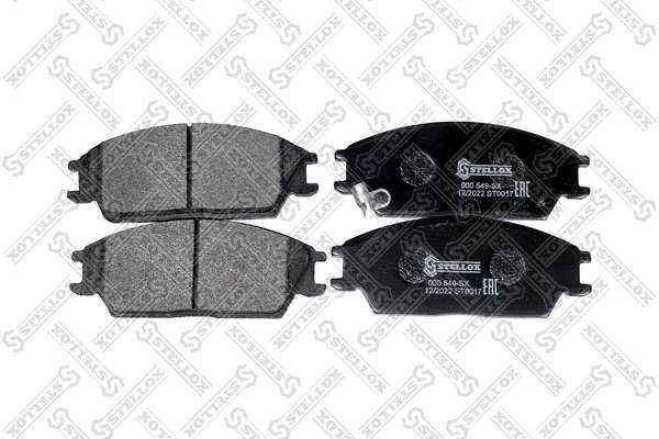 Brake Pad Set, disc brake (000 549-SX)