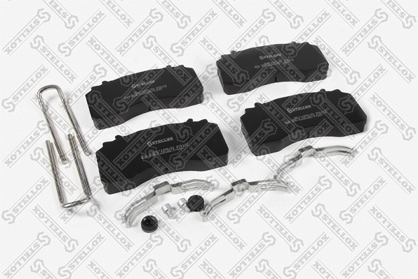 Brake Pad Set, disc brake (85-11480-SX)