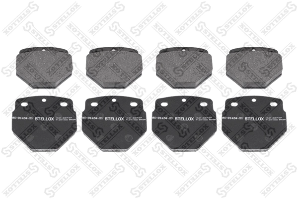 Brake Pad Set, disc brake (85-01434-SX)
