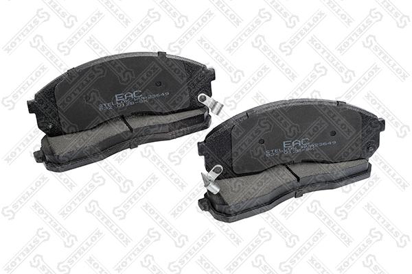 Brake Pad Set, disc brake (832 012B-SX)