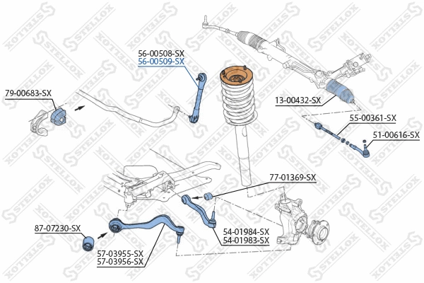 Link/Coupling Rod, stabiliser bar