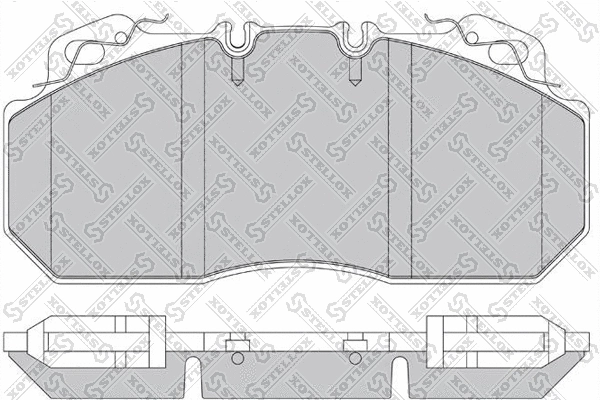 Brake Pad Set, disc brake (85-11417-SX)