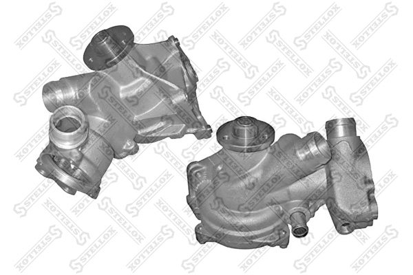 Water Pump, engine cooling (4509-0002-SX)