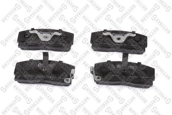 Brake Pad Set, disc brake (265 002B-SX)