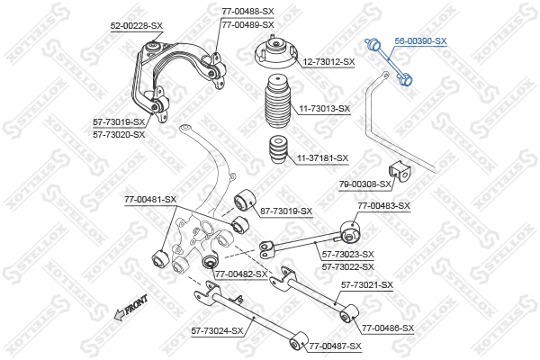 Link/Coupling Rod, stabiliser bar