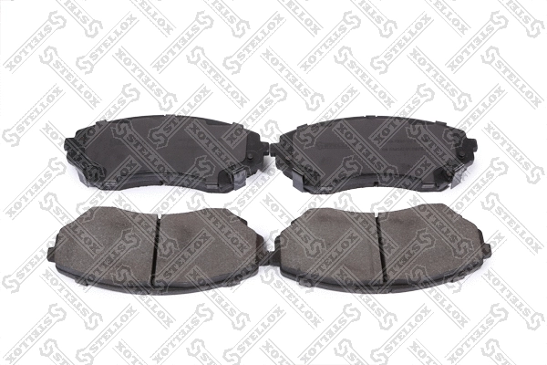 Brake Pad Set, disc brake (000 721B-SX)