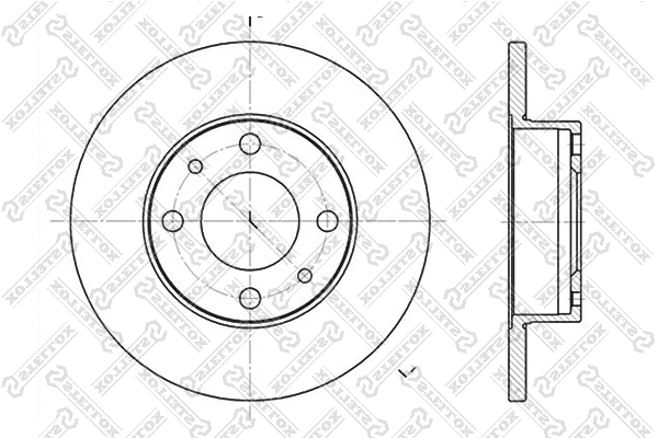 Brake Disc (6020-2302-SX)