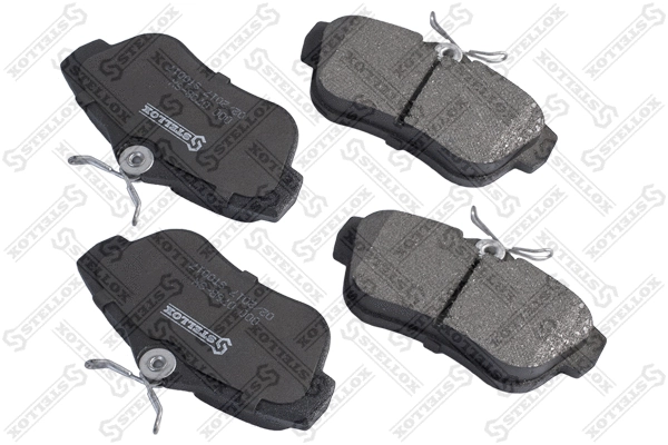 Brake Pad Set, disc brake (000 078B-SX)
