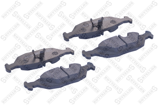 Brake Pad Set, disc brake (166 020-SX)