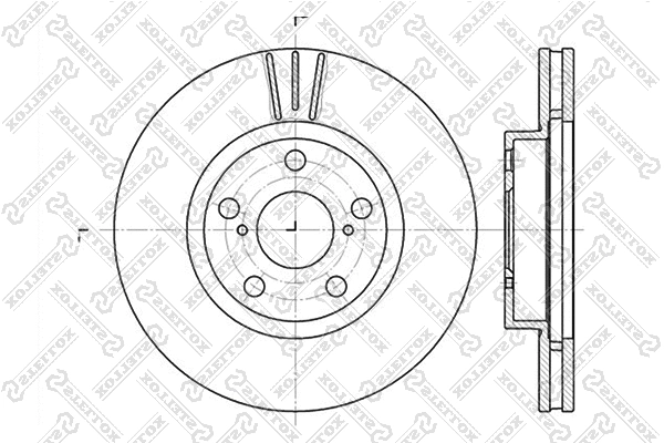 Brake Disc (6020-4564V-SX)