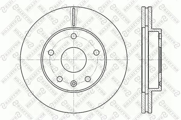 Brake Disc (6020-5006V-SX)