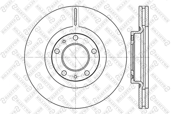 Brake Disc (6020-3723V-SX)
