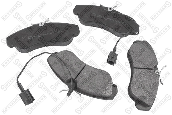 Brake Pad Set, disc brake (498 011B-SX)