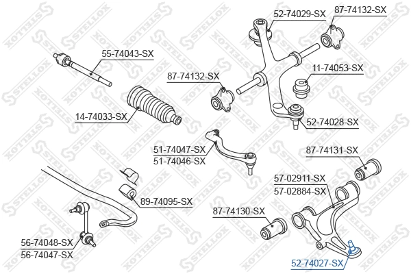 Ball Joint (52-74027-SX)