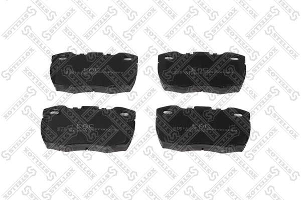 Brake Pad Set, disc brake (277 010B-SX)